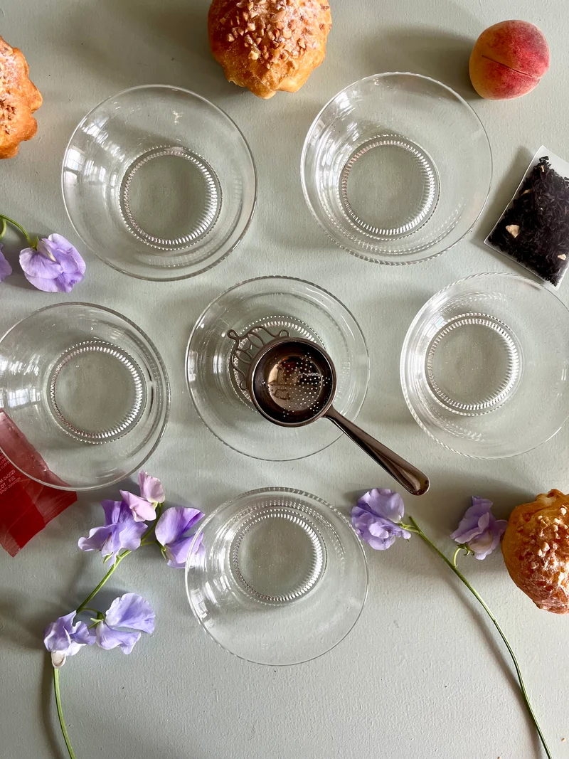 Coupelles à dessert en verre – lot de 6