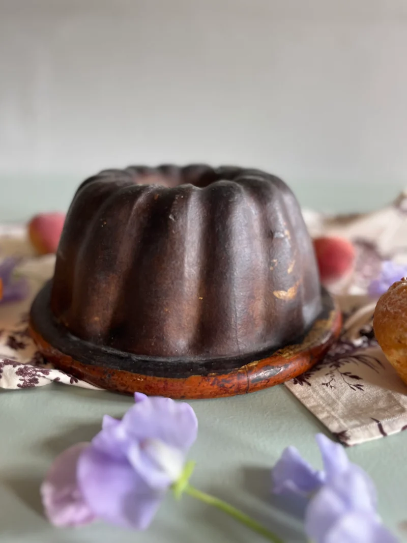 Moule à kougelhopf en terre cuite