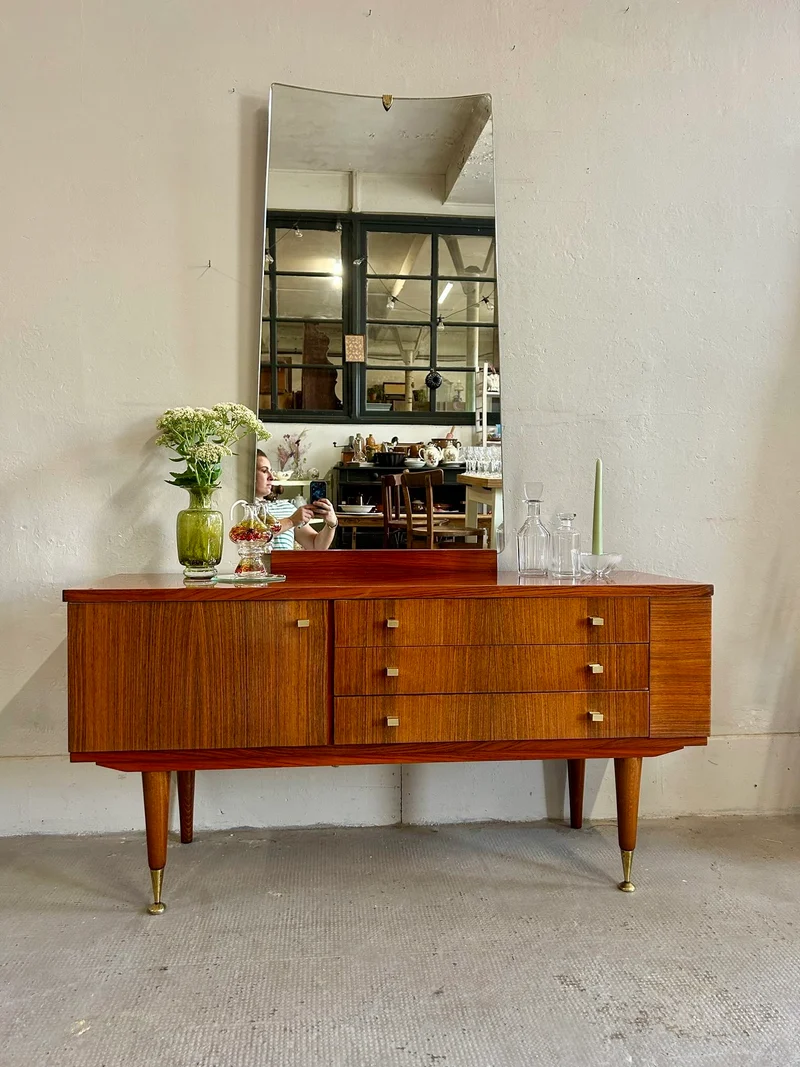 Coiffeuse années 60 Mid-Century
