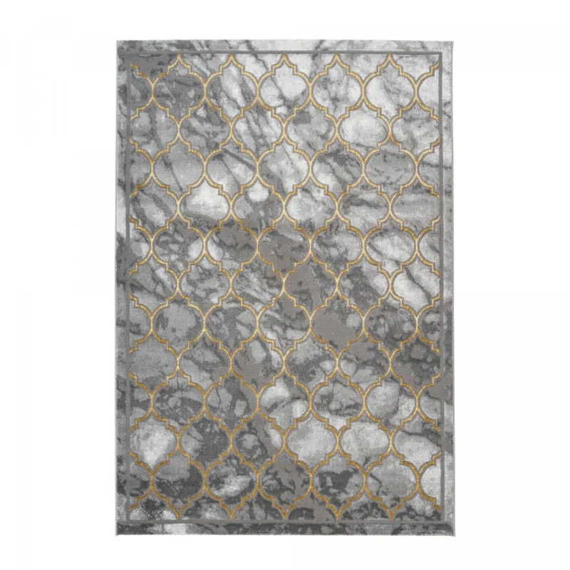 Tapis Rectangulaire 160x230 en Or