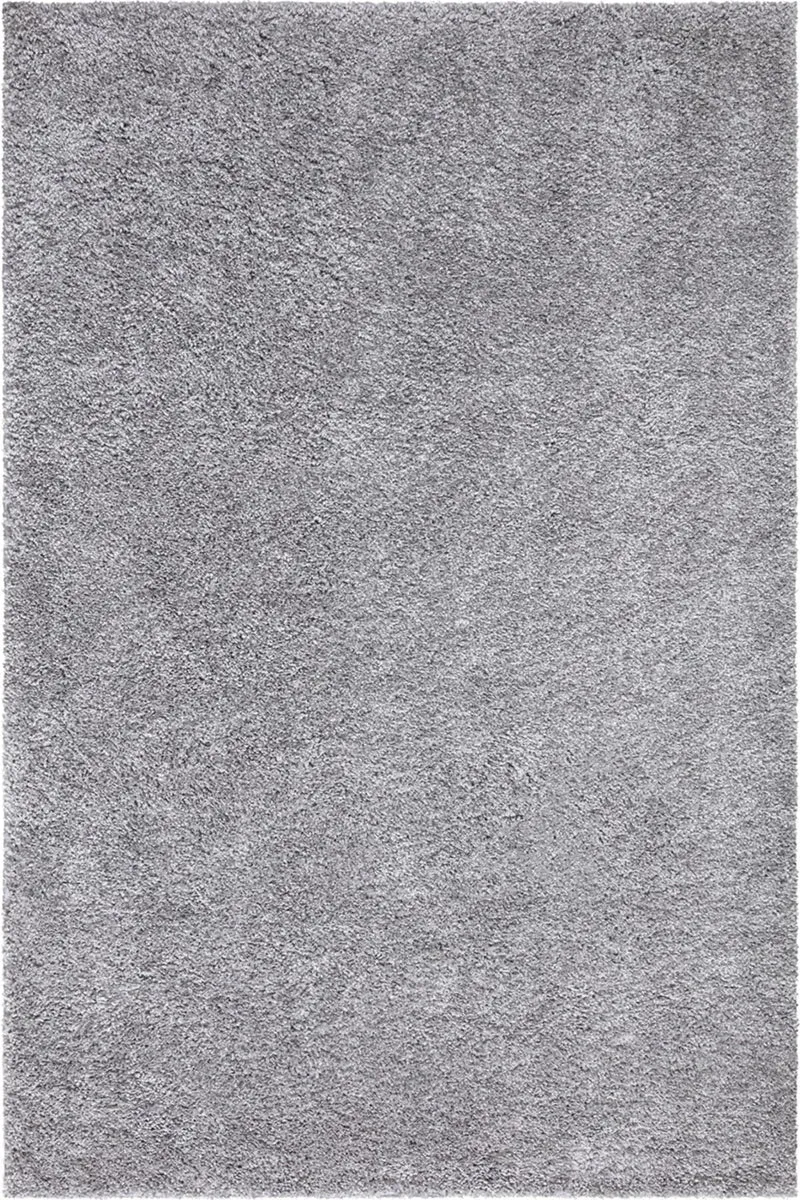 Tapis shaggy uni gris clair 230x320 cm