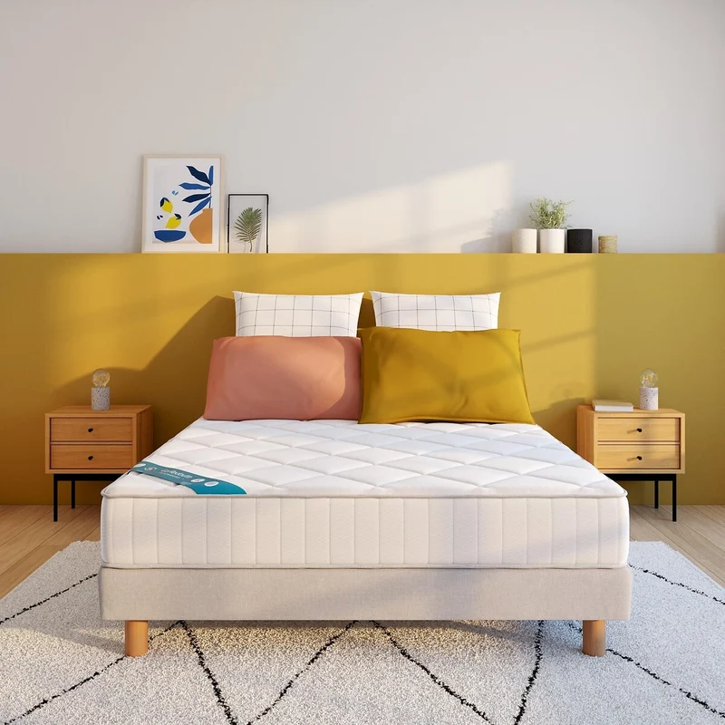 Matelas latex La Redoute Interieurs, 7 zones, soutien très ferme, accueil tonique