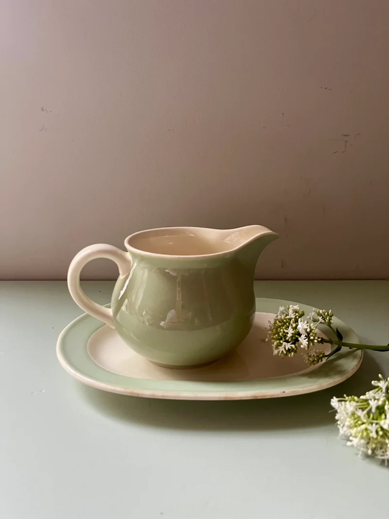 Pot à lait et ravier Villeroy et Boch