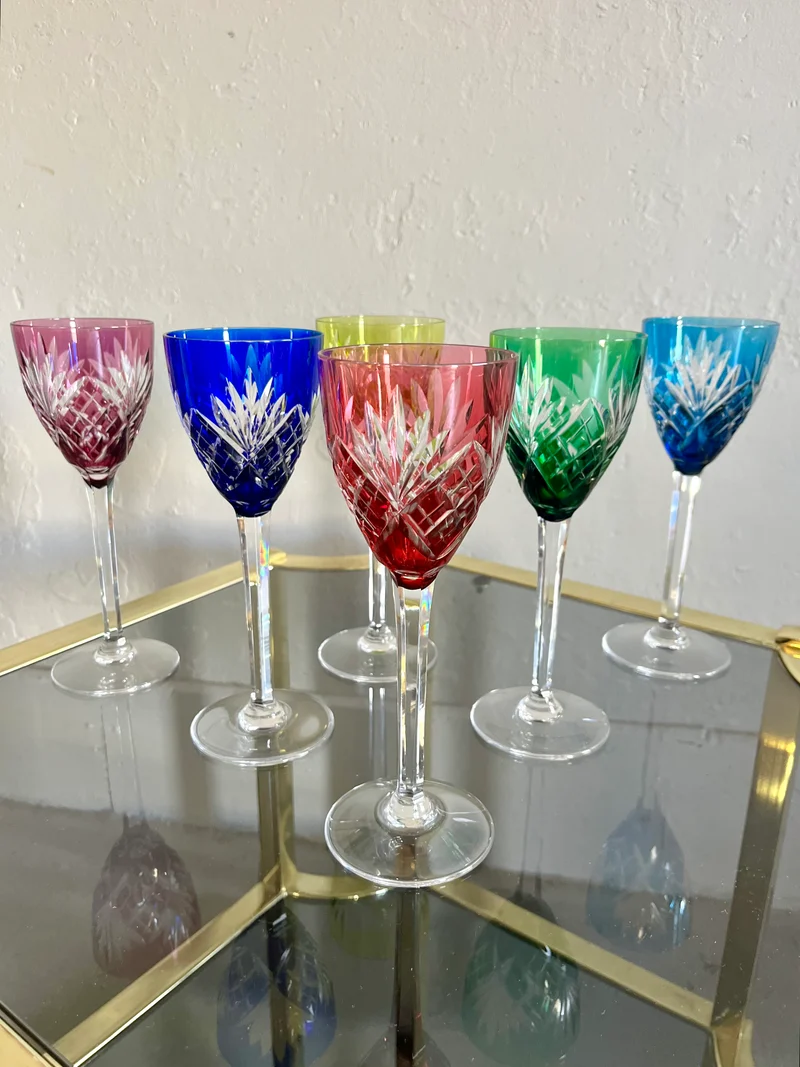 Verres à vin Römer Saint-Louis modèle Chantilly – lot de 6