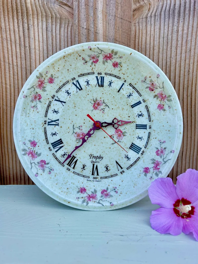 Horloge murale Porcelaine de Sologne