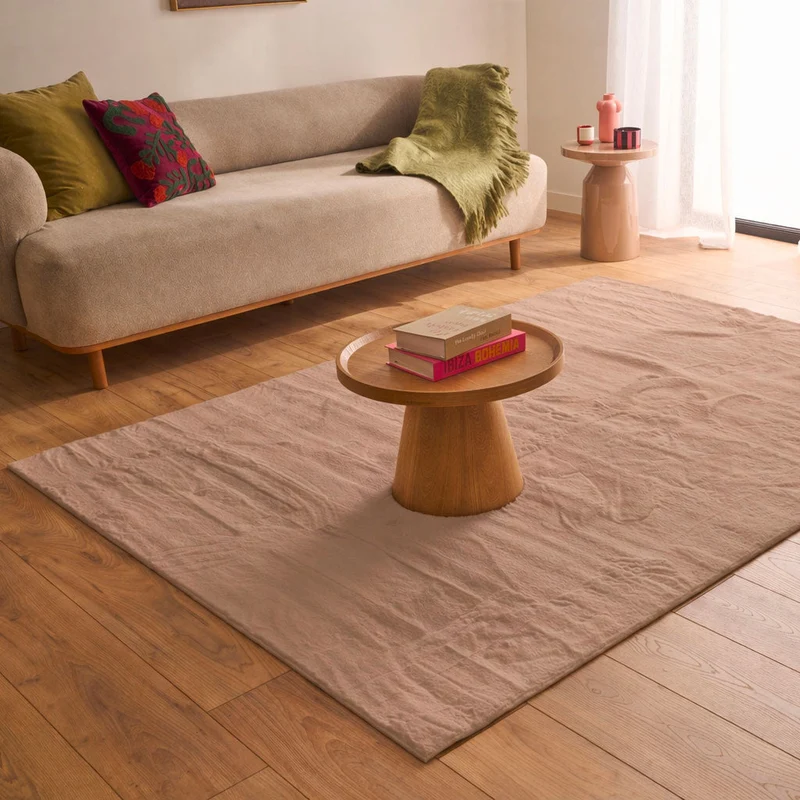 NUBE - Tapis doux taupe - NUB6000TAU
