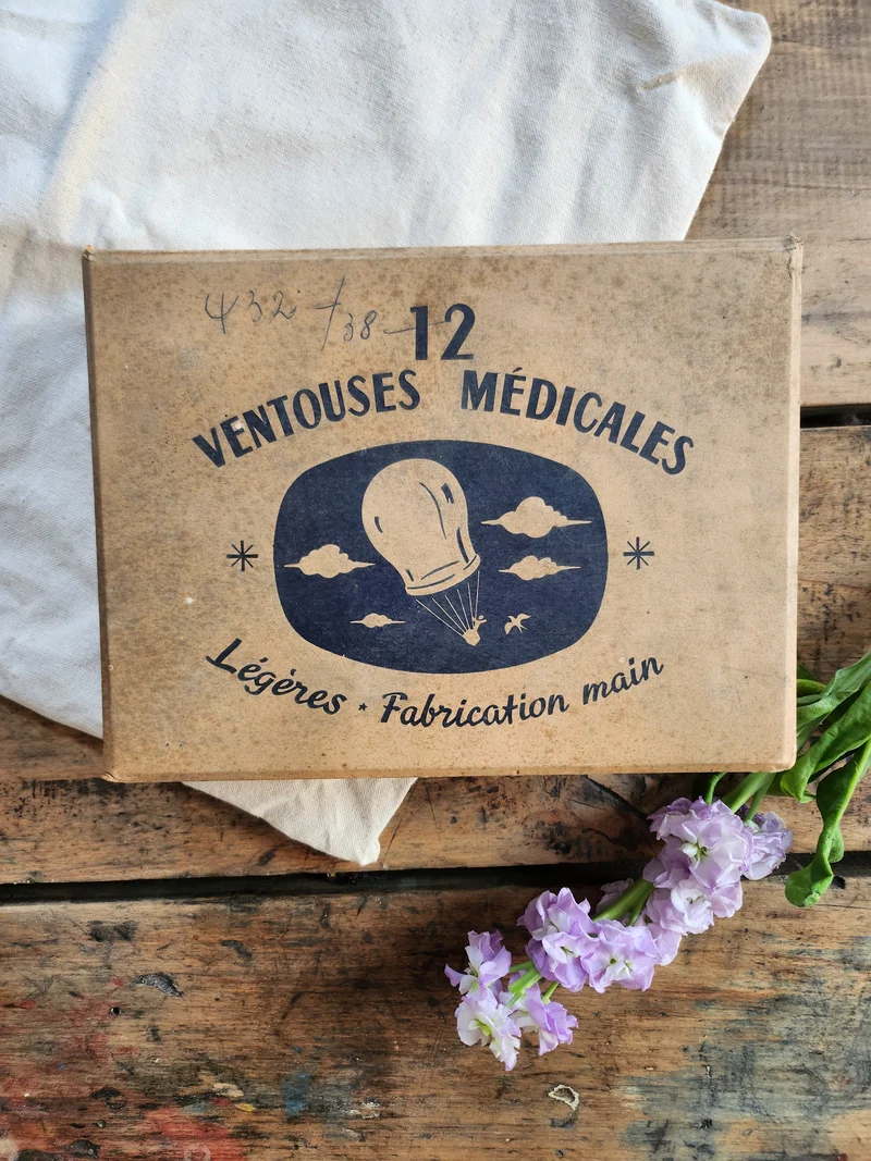 Boîte de 12 ventouses médicales