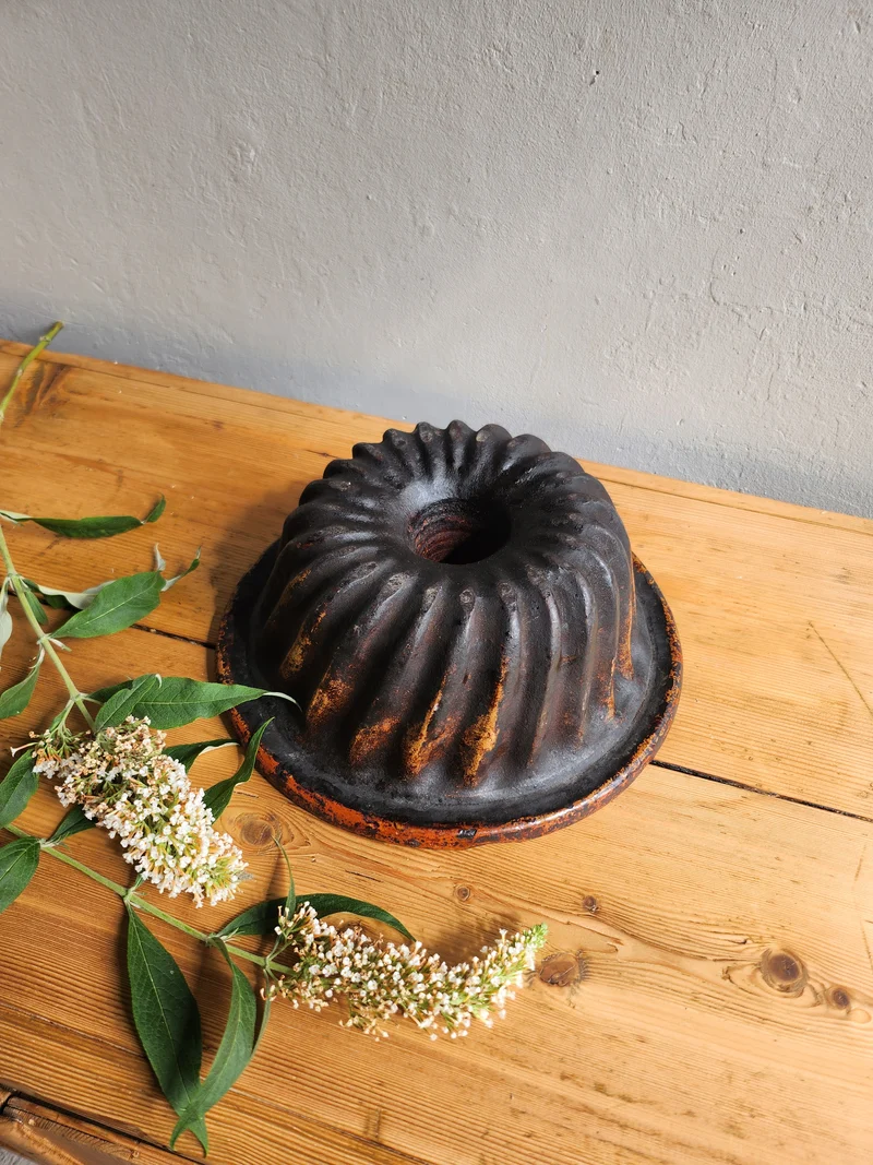 Moule à kougelhopf en terre cuite