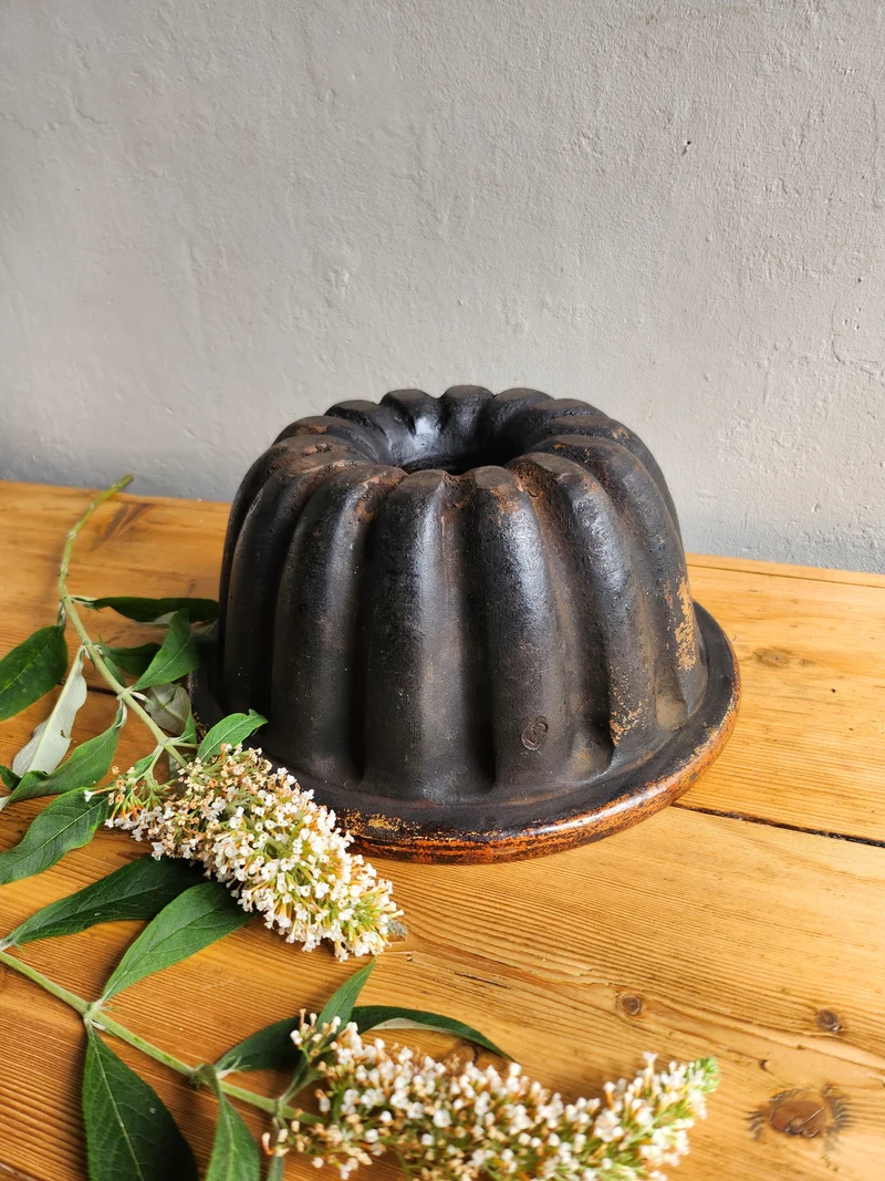 Moule à kougelhopf en terre cuite