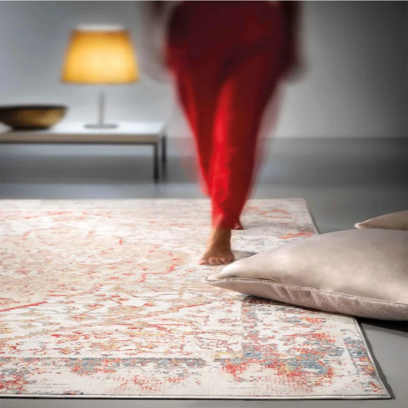 Tapis Salon Multicolore 160x225 en Polyester