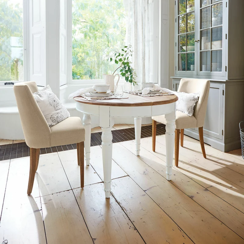 Lot de 2 chaises Loberon OPIREL Crème
