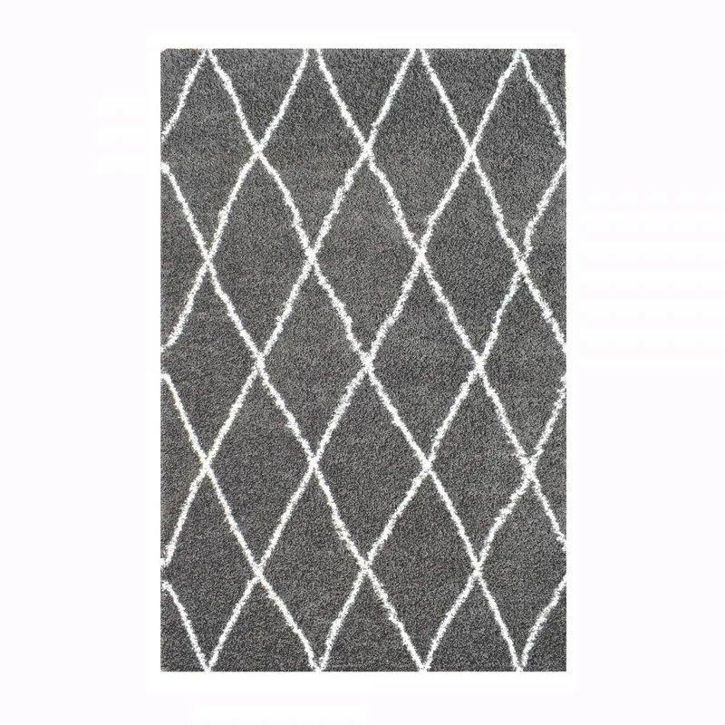 Tapis Shaggy Berbère Gris 120x160