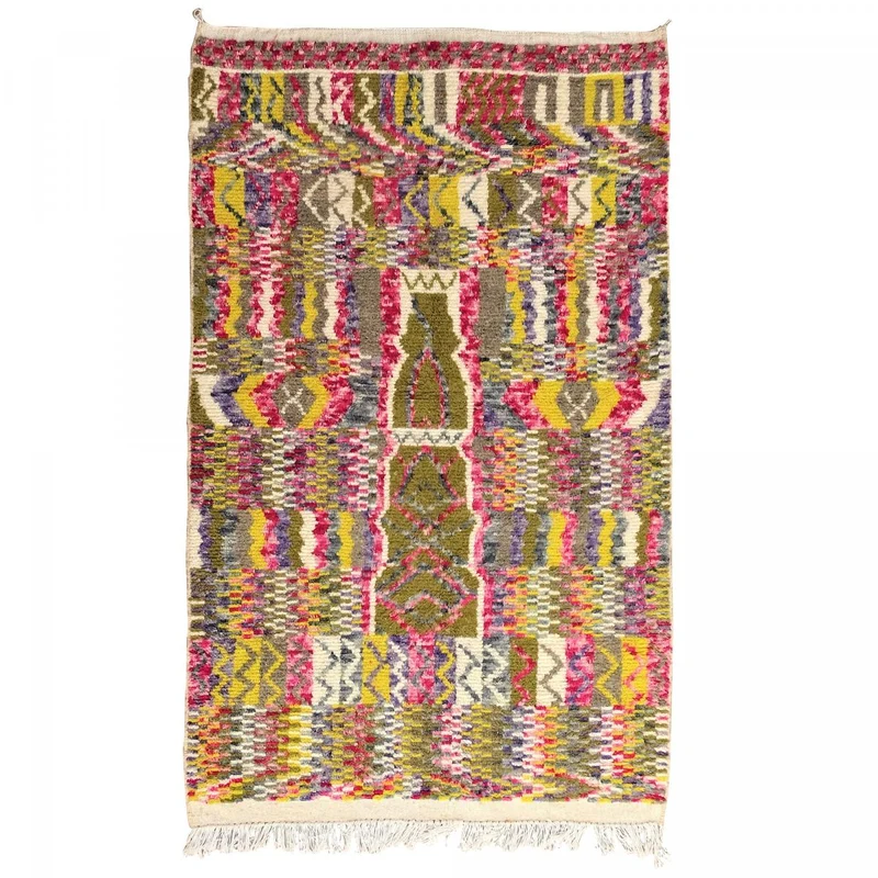 Tapis Berbère Multicolore 140x230 : une Touche de Chic et Confort