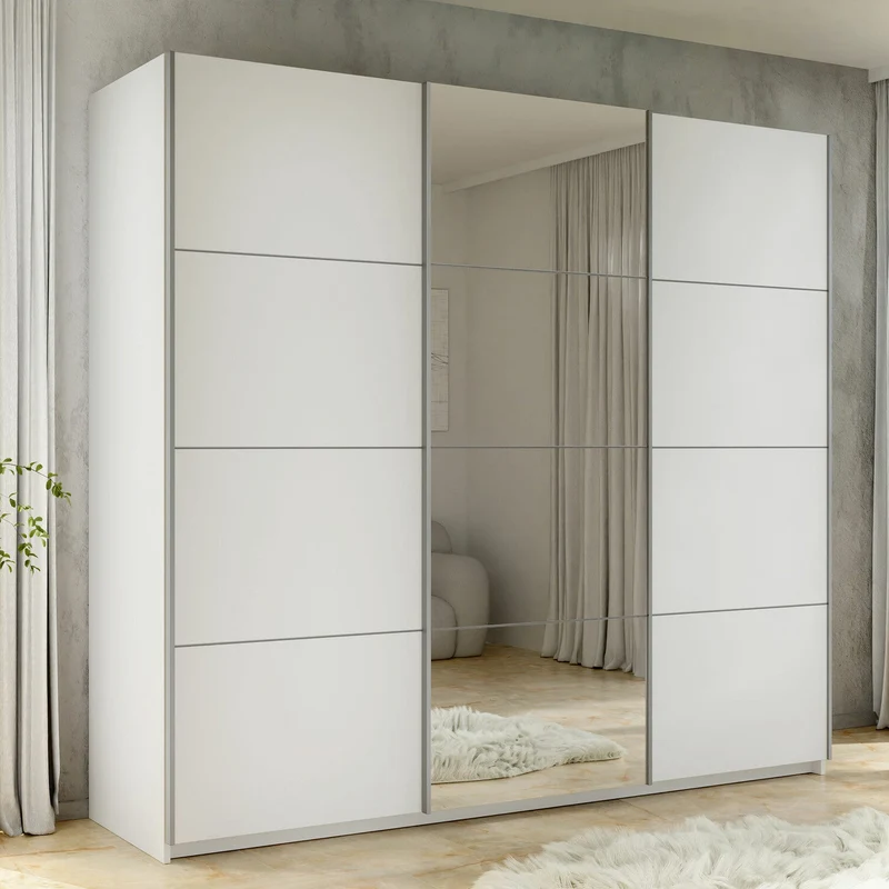 Armoire MOBILIER 1 Comfivo Granium III Blanc