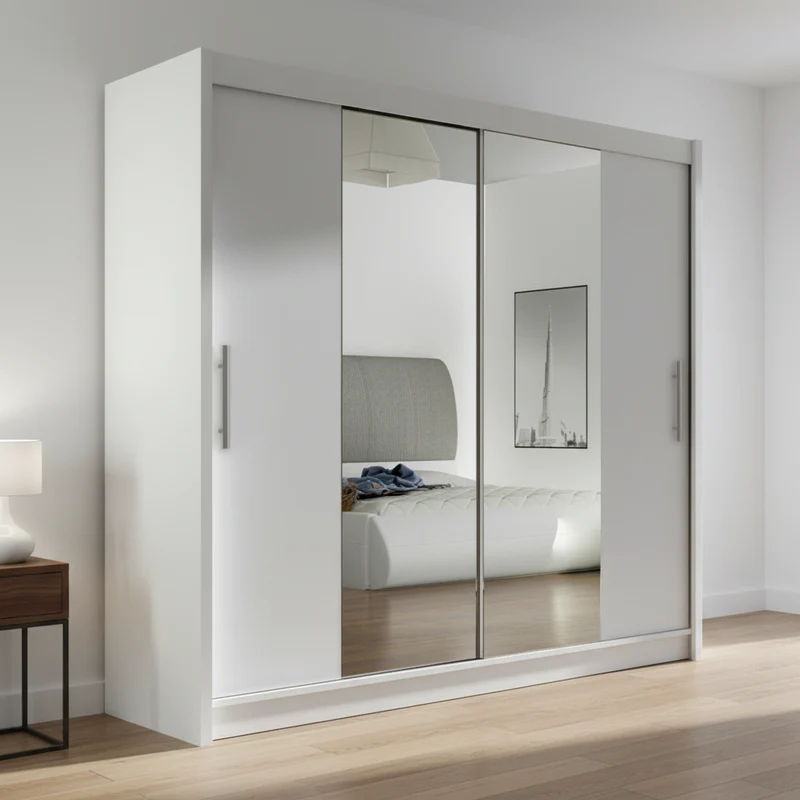 Armoire MOBILIER1 Closico Pallor II Blanc