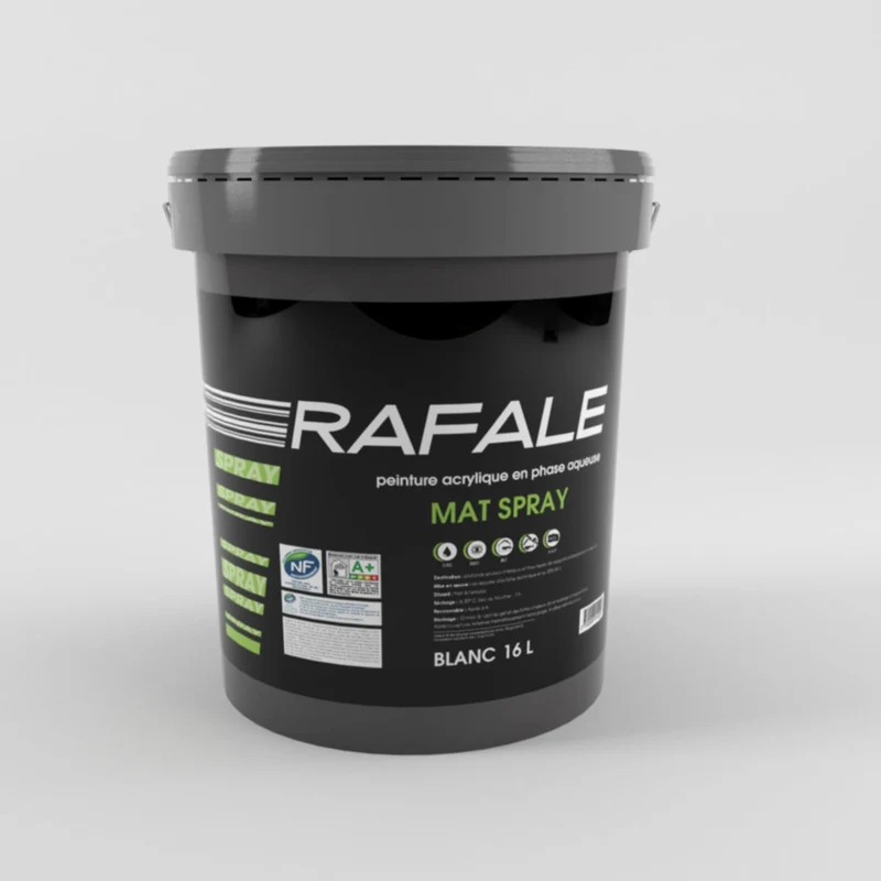 RAFALE MAT SPRAY Peinture de finition mat murs et plafonds