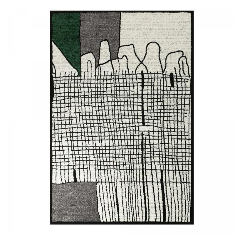 Tapis Vert City en Polypropylène 120x160 cm – Jadorel