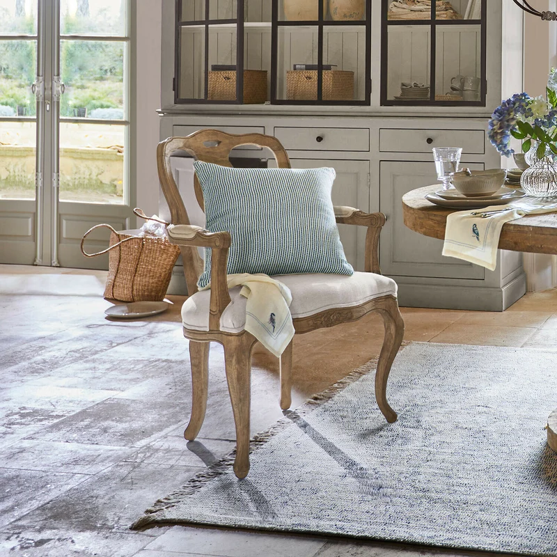 Chaise de salle à manger LOBERON Ladorée en bois de chêne