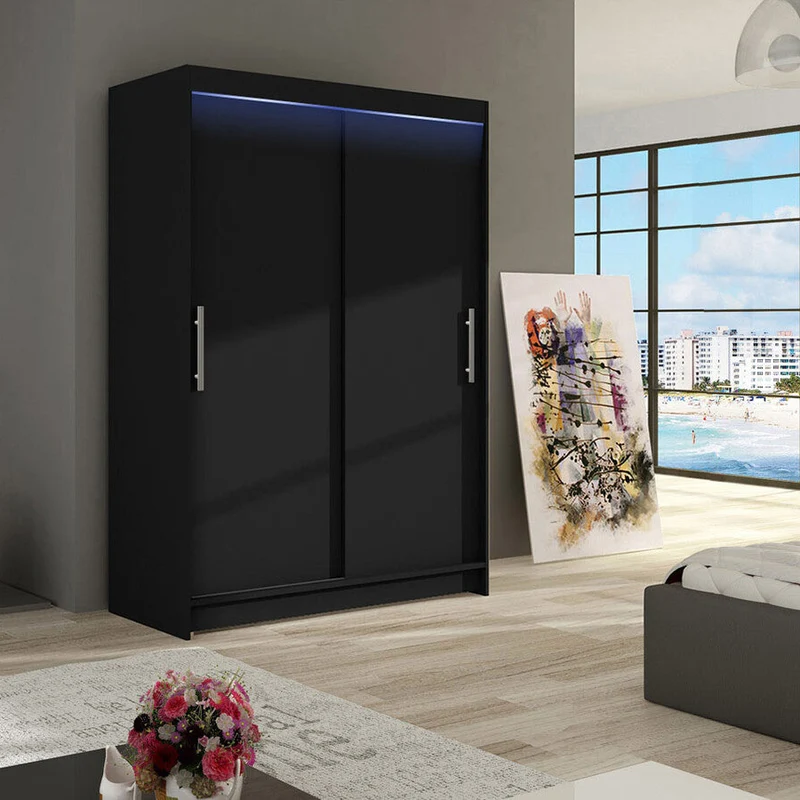 Armoire MOBILIER 1 Closico Pacron I Noire