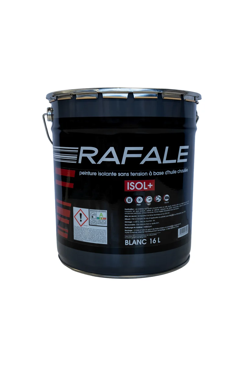 RAFALE ISOL+ Peinture pour murs et plafonds salis, jaunis ou tachés