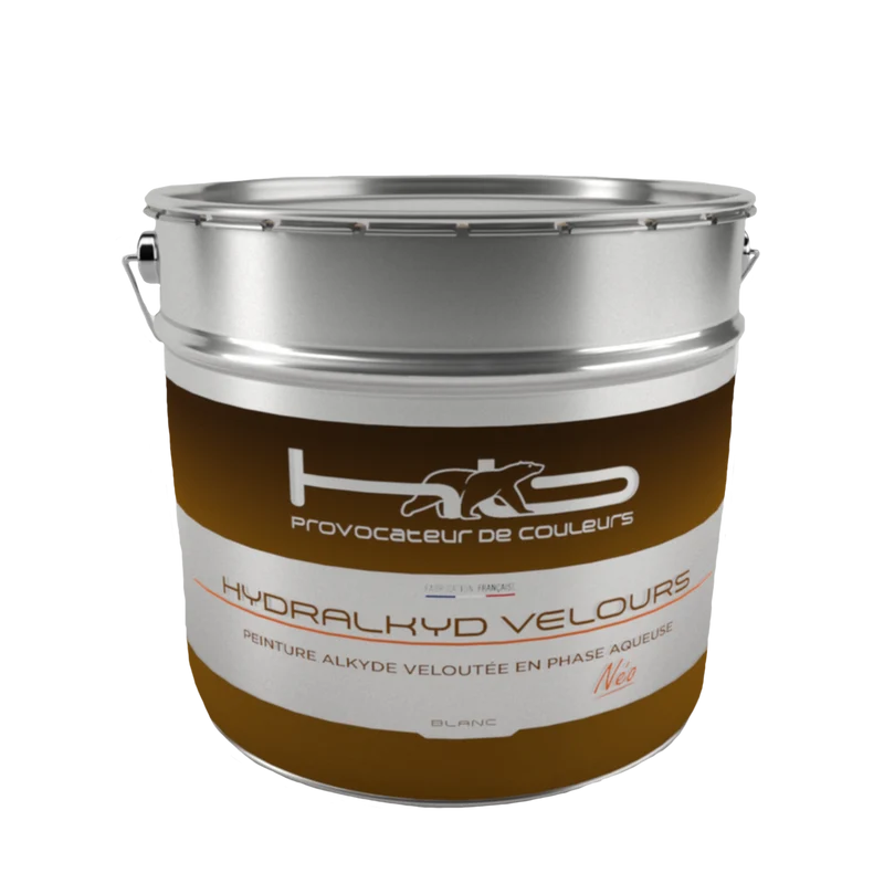 NOUVEAU - HYDRALKYD VELOURS NÉO Peinture de finition d'aspect velouté murs et plafonds