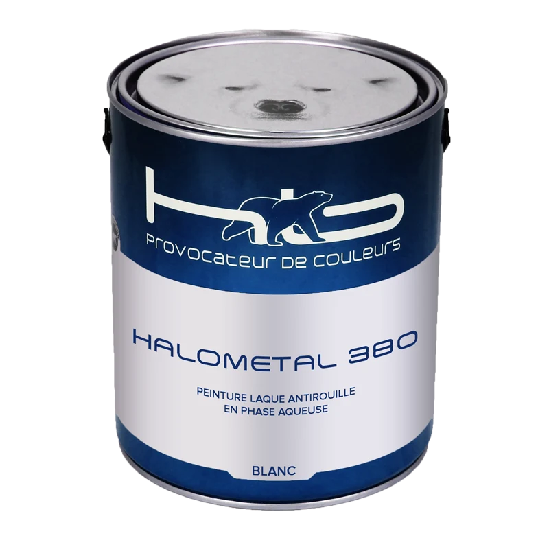 HALOMETAL 380 Peinture laque de finition antirouille intérieur ou extérieur