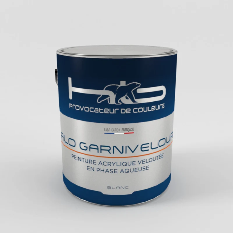 HALO GARNIVELOURS Peinture de finition garnissante d'aspect velouté murs et plafonds