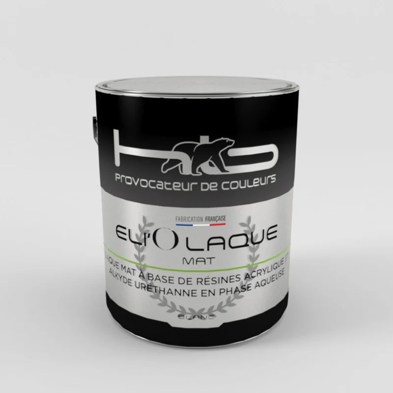 ELI'O LAQUE MAT SOIE Laque de finition pour menuiseries bois et métal