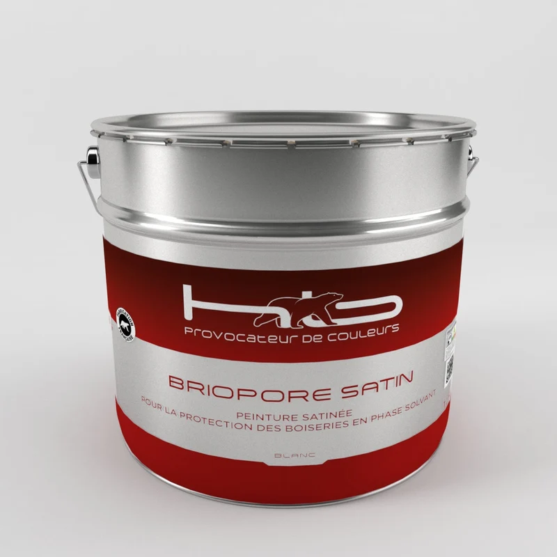 BRIOPORE SATIN Peinture laque satinée pour les protections des boiseries