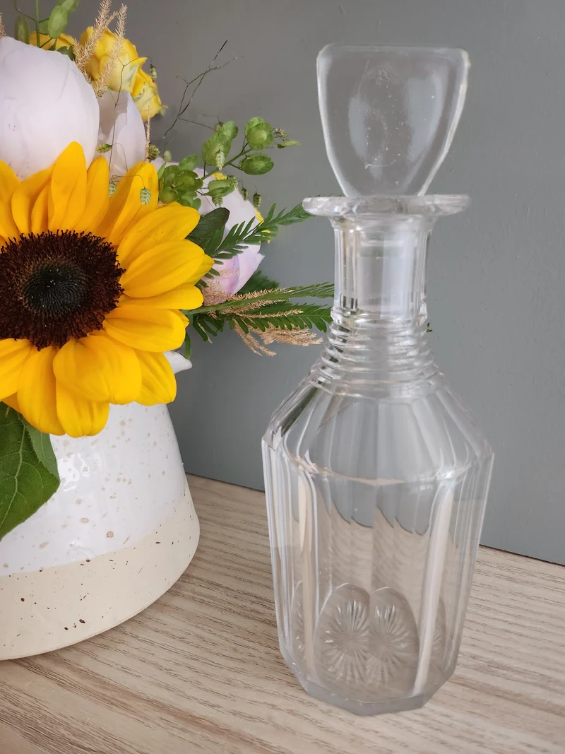 Bouteille en cristal