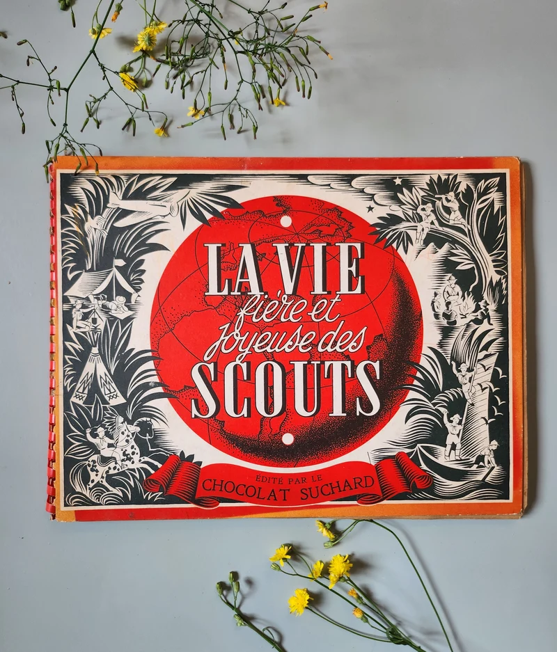 Livre pour enfants « La vie des scouts » par Suchard