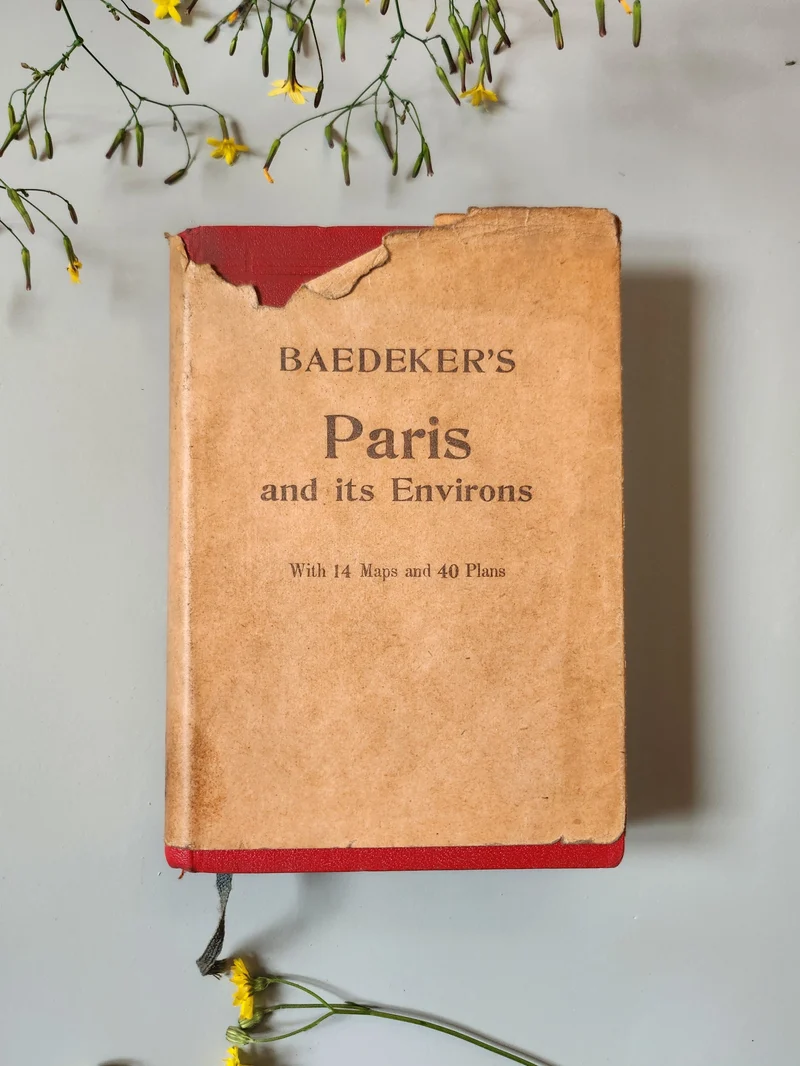 Guide Baedeker’s "Paris and its Environs"