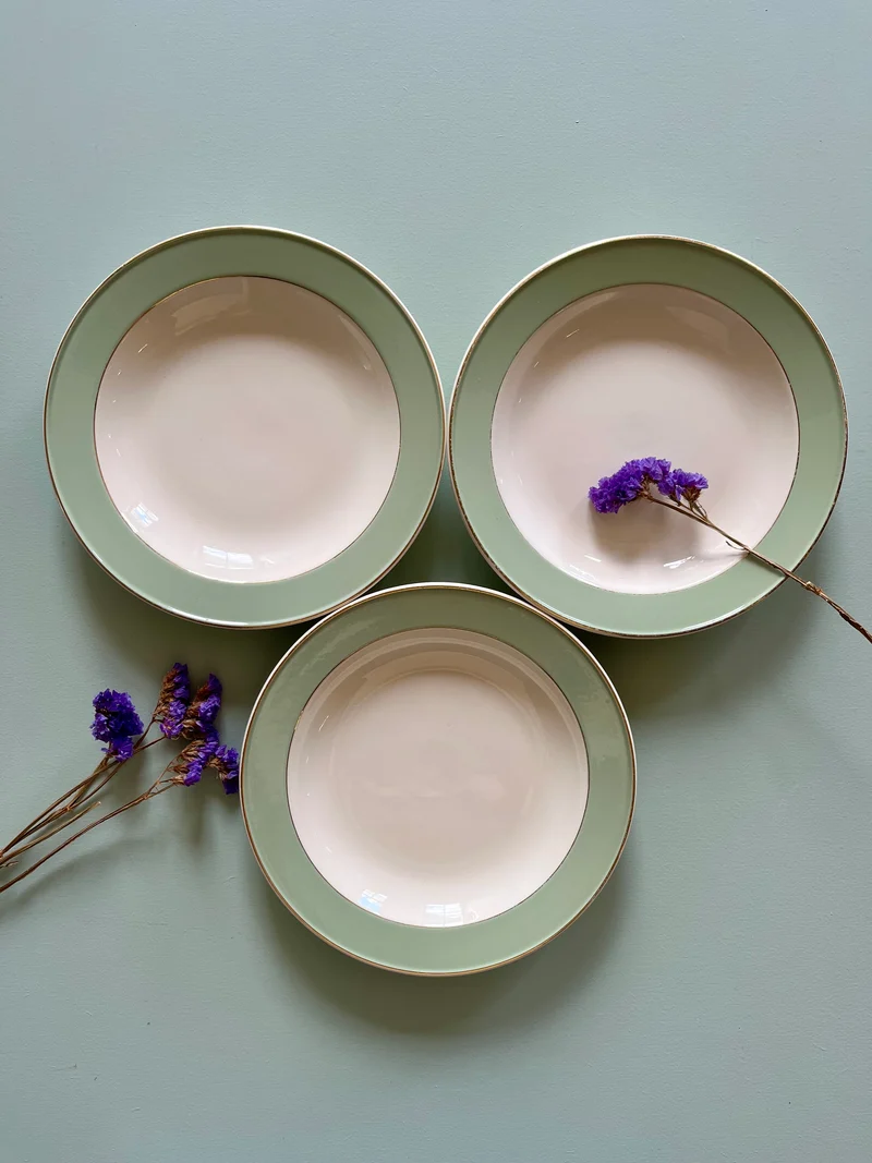 Assiettes creuses Villeroy & Boch- lot de 3