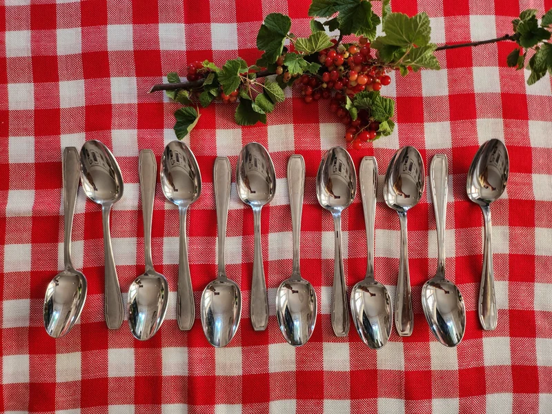 Cuillère à soupe en inox lot de 12