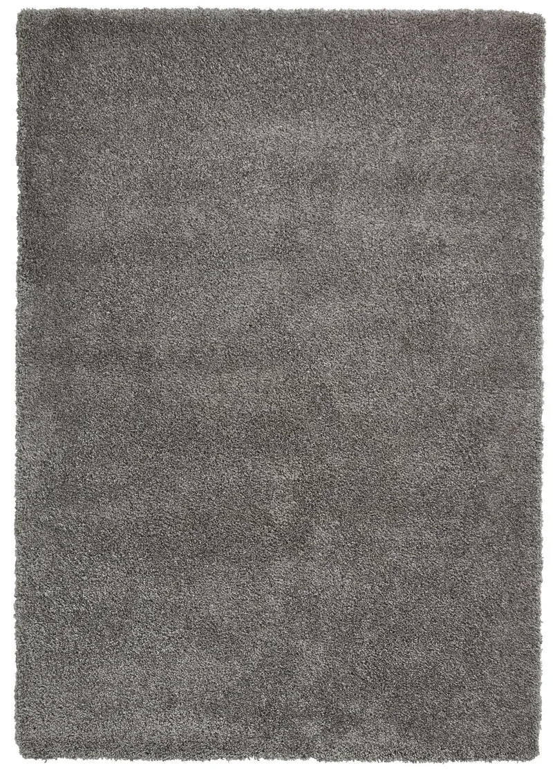 Tapis Shaggy Gris anthracite uni intérieur SIERRA