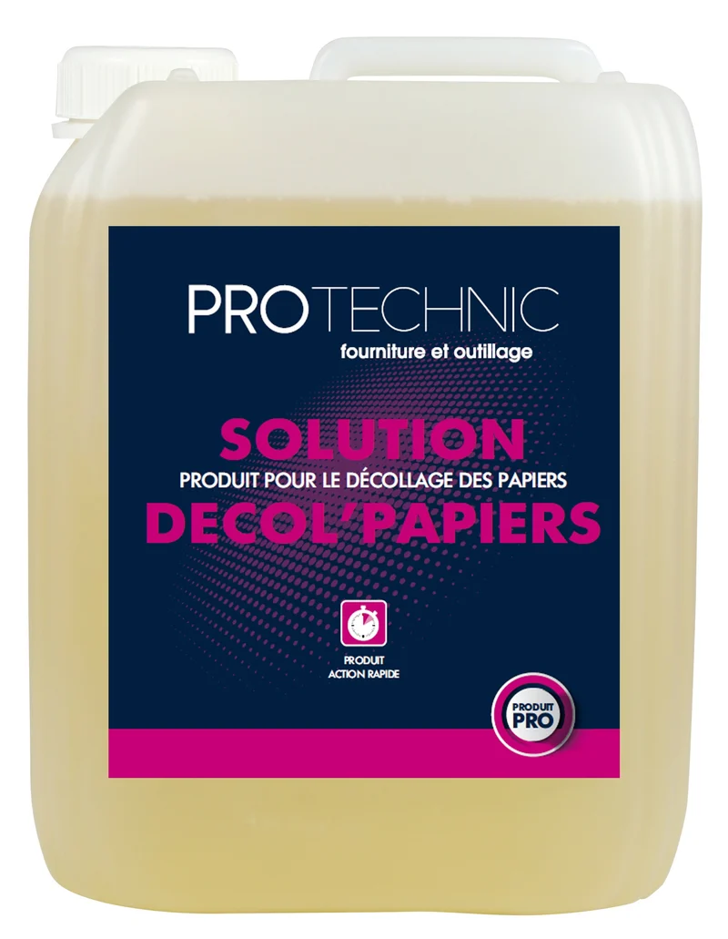 Solution Decol'Papiers pour enlever facilement tous vos papiers peints