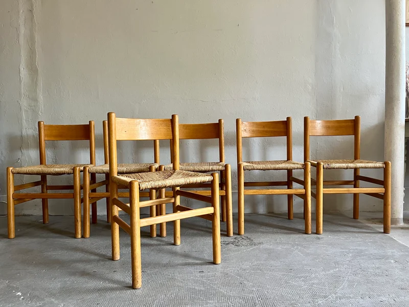 Lot de 6 chaises Johan van Heuvel pour Ad Vorm