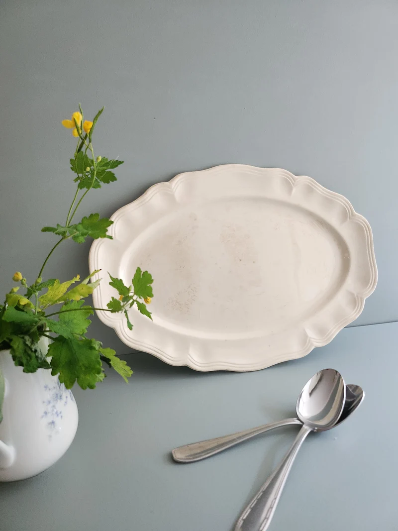 Plat ovale Sarreguemines