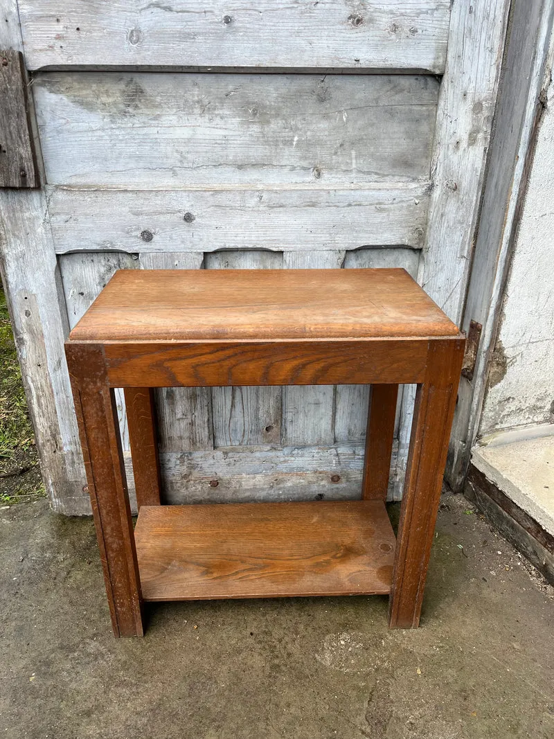 Petite console en bois