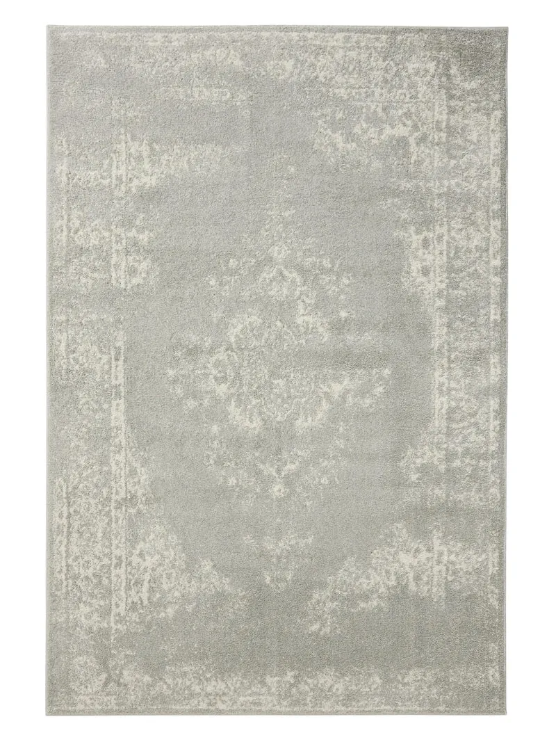 Tapis vintage motif oriental taupe 140x200 cm