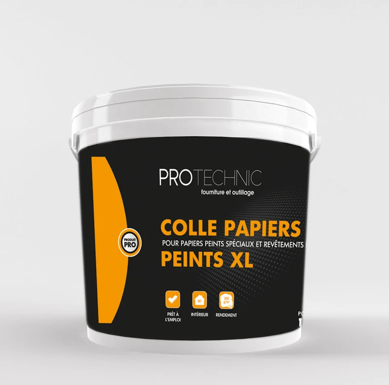 Colle à papier peint XL prête à l'emploi adaptée cuisine et salle de bain