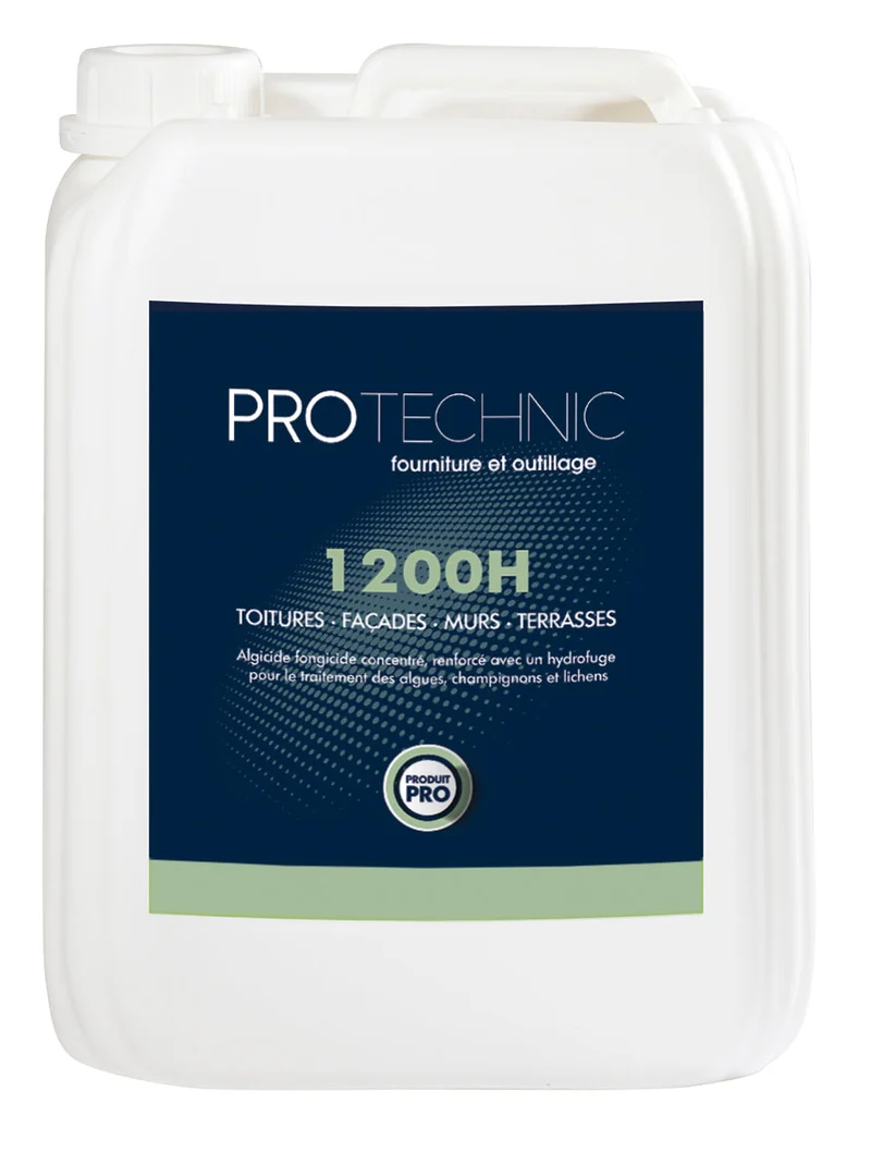 1200 H algicide fongicide concentré; renforcé avec un hydrofuge