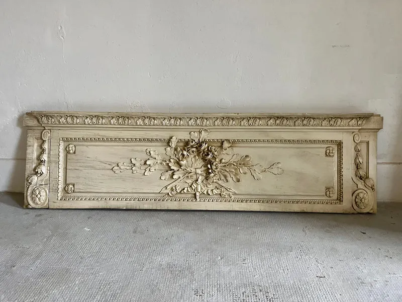 Panneau mural sculpté ancien