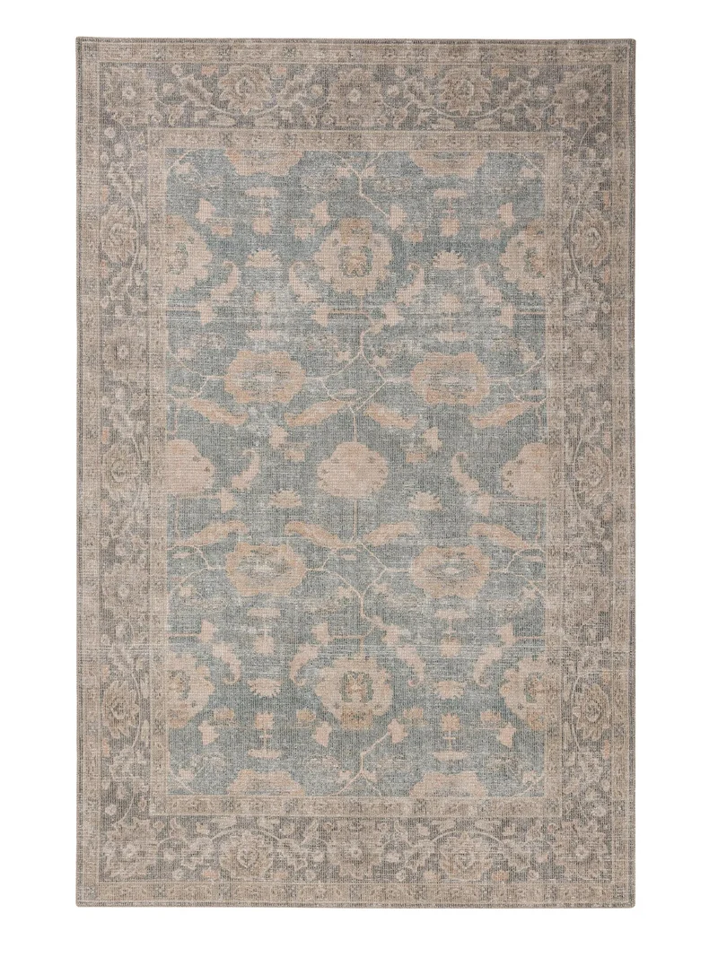 Tapis oriental bleu 150x230 cm
