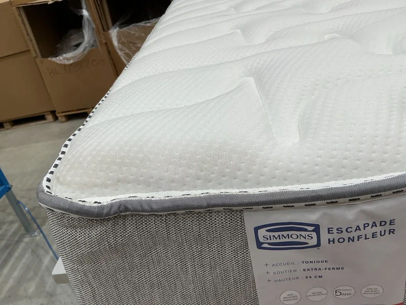 Matelas SIMMONS Escapade Honfleur 140x190 cm