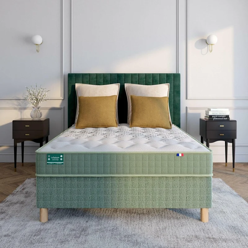 Matelas dos sensible latex, 5 zones, soutien ferme, accueil enveloppant 140x190cm