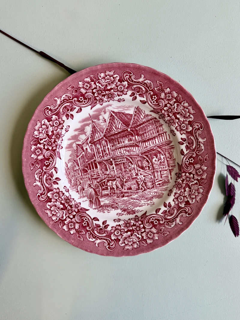 Assiette creuse Royal Tudor Ware - Assiette anglaise