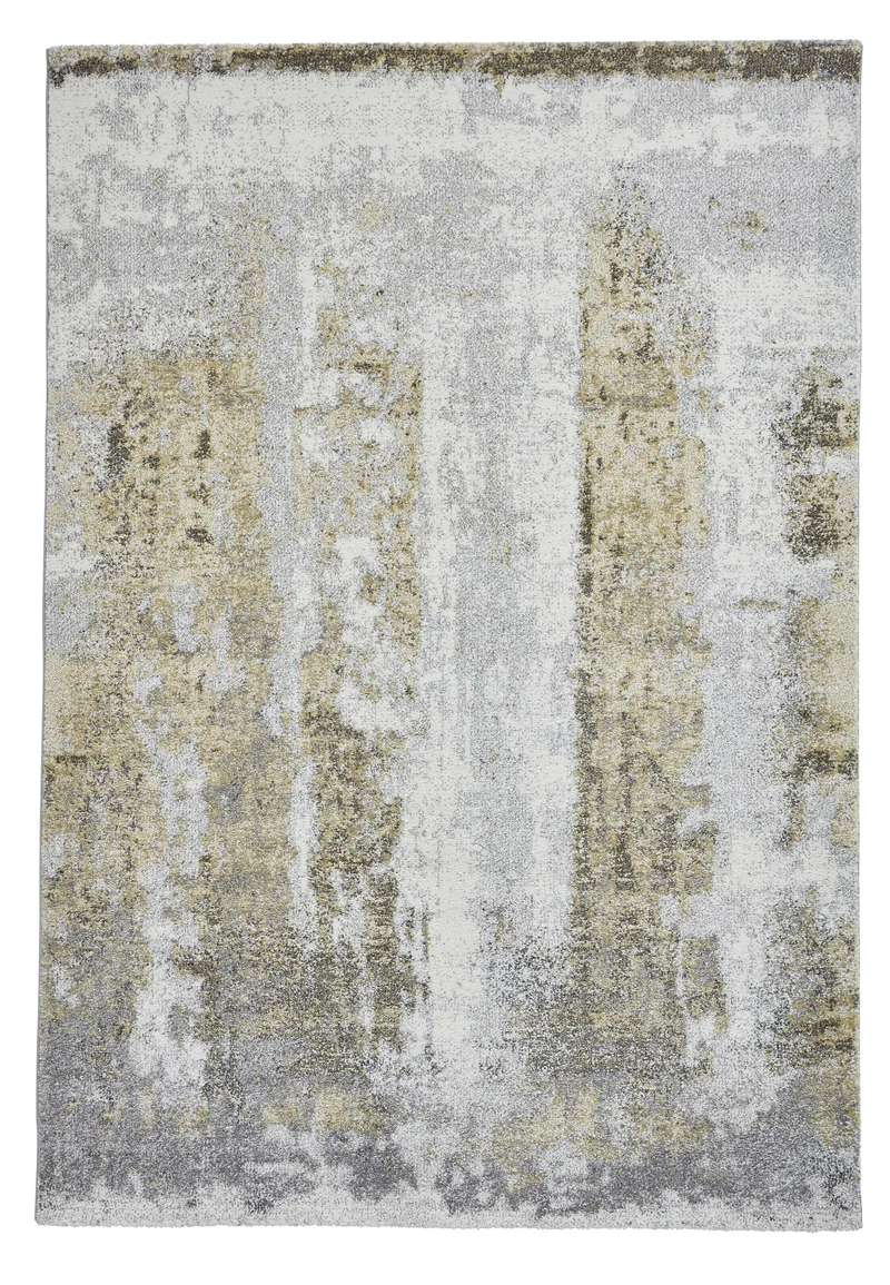 Tapis Jaune Moderne design dégradé Brooklyn 8595