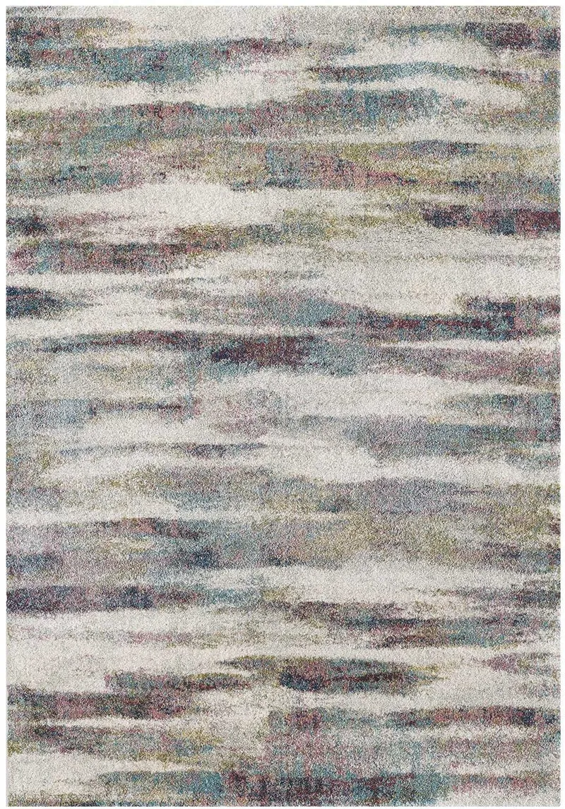 Tapis Multicolore faux uni LAGON