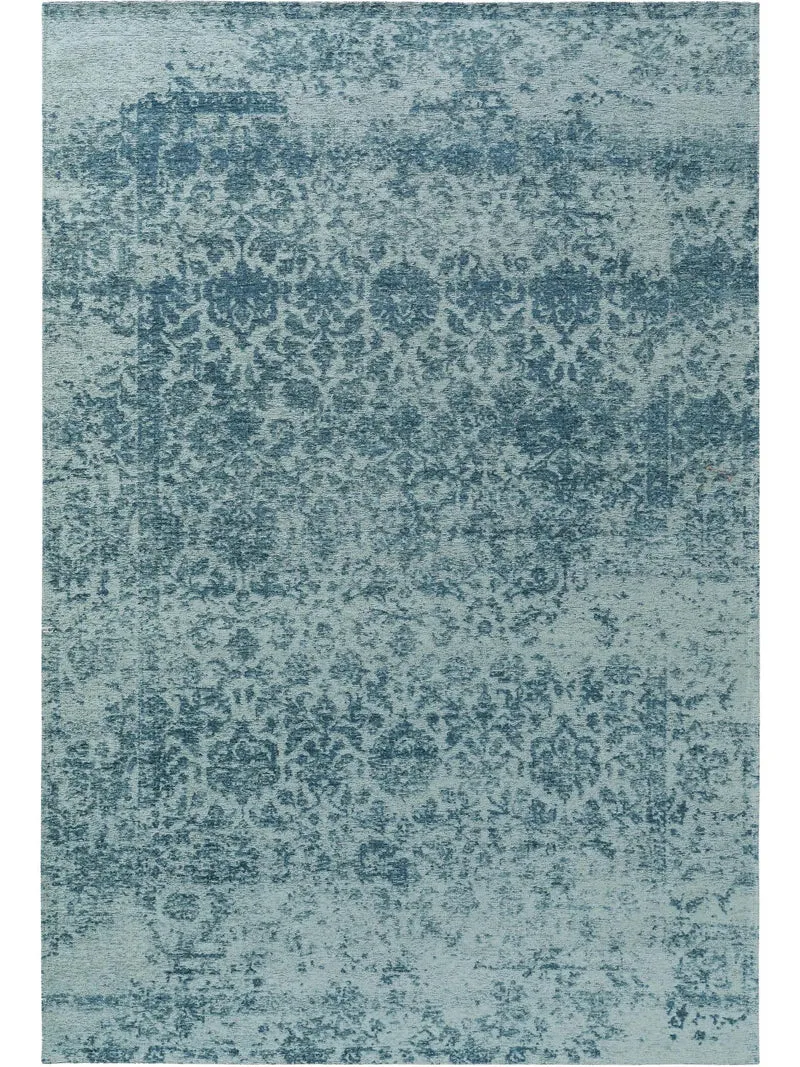 Tapis oriental vintage bleu 115x180 cm